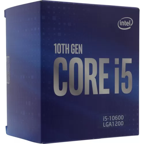 Intel Core i5-10600, Box, 6pc, 0ec, 12t, Up to 4.8 GHz, Intel UHD 630