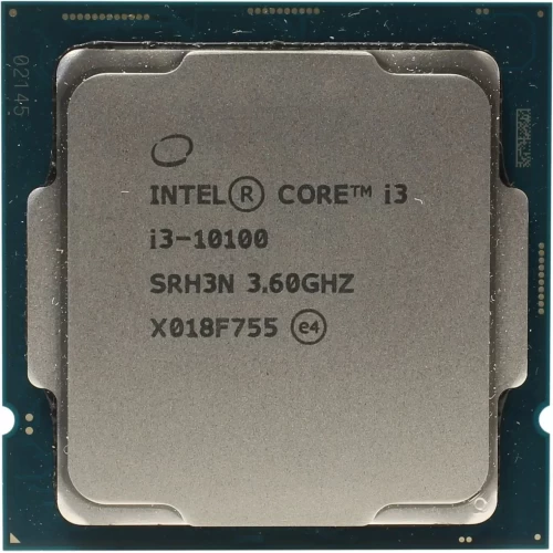 Intel Core i3-10100, Tray, 4pc, 0ec, 8t, Up to 4.3 GHz, Intel UHD 630