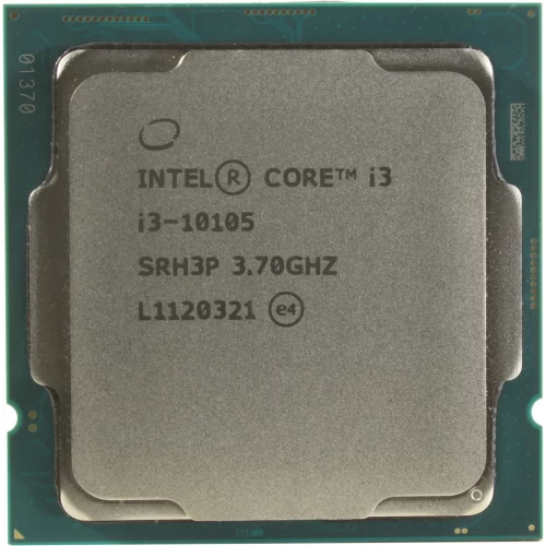 Intel Core i3-10105, Tray, 4pc, 0ec, 8t, Up to 4.4 GHz, Intel UHD 630