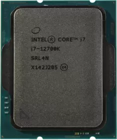 Intel Core i7-12700K, Tray, 8pc, 4ec, 20t, Up to 5 GHz, Intel UHD 770