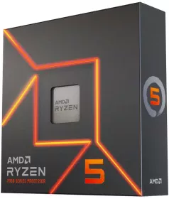 AMD Ryzen 5 7600X, Retail, 6pc, 0ec, 12t, Up to 5.3 GHz, Radeon Graphics