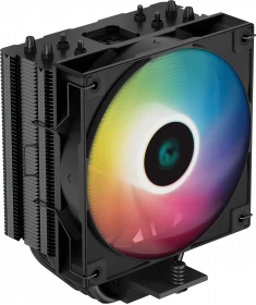 DeepCool AG400 ARGB, Black (R-AG400-BKANMC-G-2), 220 W