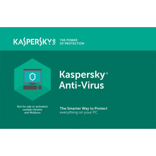 Kaspersky Anti-Virus, Base, 1 PC, 1 year, Card (KL1171OCAFS)