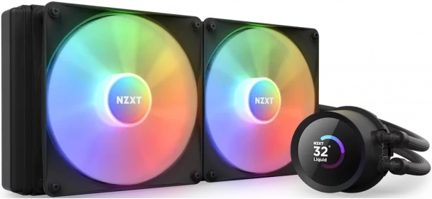 NZXT Kraken 280 RGB, Black (RL-KR280-B1), A-RGB, 300 W