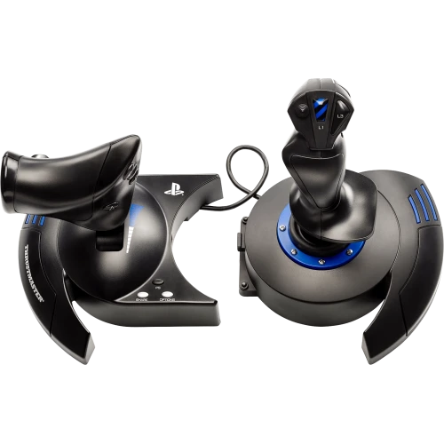 Thrustmaster T.Flight Hotas 4, Black (4160664)  ▻ Joystick, Cu fir (USB-A), Windows, PS4, PS5