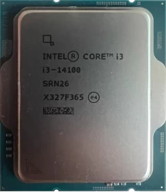 Intel Core i3-14100, Tray, 4pc, 0ec, 8t, Up to 4.7 GHz, Intel UHD 730