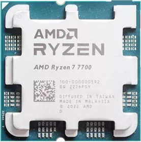 AMD Ryzen 7 7700, Tray, 8pc, 0ec, 16t, Up to 5.3 GHz, Radeon Graphics