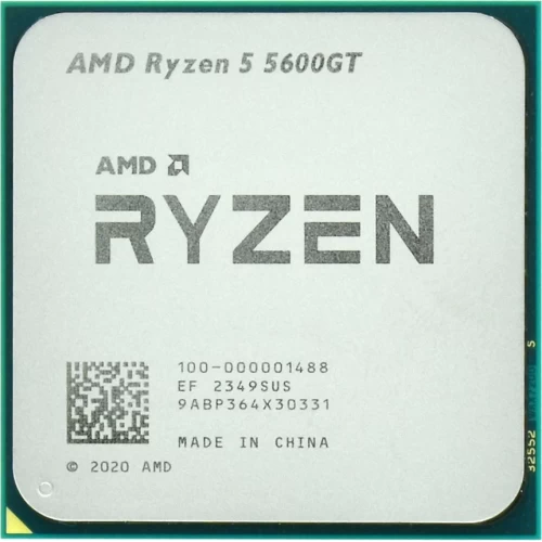 AMD Ryzen 5 5600GT, Tray, 6pc, 0ec, 12t, Up to 4.6 GHz, Radeon Vega 7