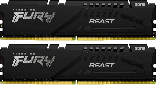 Kingston FURY Beast EXPO Black, DIMM, DDR5, 32 GB (2 x 16 GB), 5600 MHz, CL 36 (KF556C36BBEK2-32)