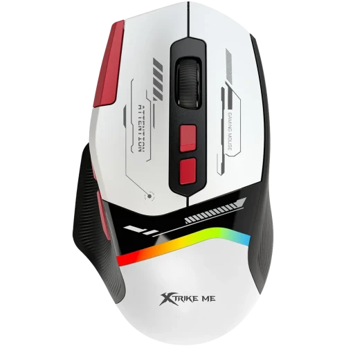 Xtrike Me GM-323, Black-White, Wired Gaming Mouse