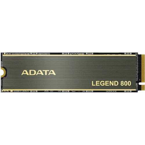 ADATA LEGEND 800 (ALEG-800-500GCS), SSD M.2 Type 2280 (M), PCIe 4.0 x4, NVMe 1.4, 300 TB (TBW), Read/Write - 3500/2200 MBps, 500 GB  ▻ Intern SSD M.2, PCIe 4.0 x4, NVMe 1.4, 500 GB
