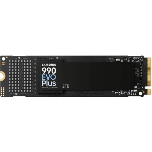 Samsung SSD 990 EVO Plus, NVMe M.2 (MZ-V9S2T0BW), SSD M.2 Type 2280 (M), PCIe 4.0 x4, NVMe 2.0, 1200 TB (TBW), Read/Write - 7250/6300 MBps, 2 TB