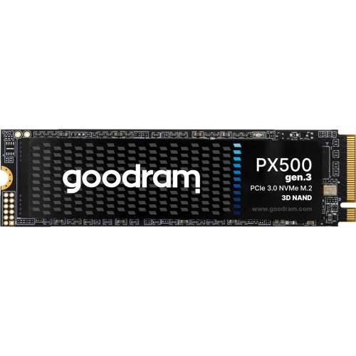 GoodRam PX500 Gen3 (SSDPR-PX500-512-80-G3), SSD M.2 Type 2280 (M), PCIe 3.0 x4, NVMe 1.4, 300 TB (TBW), Read/Write - 3200/2400 MBps, 512 GB