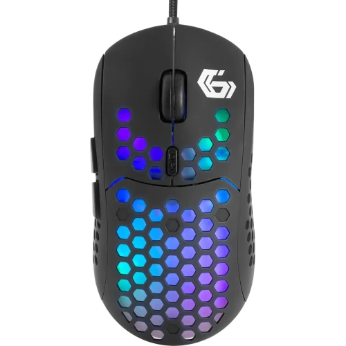 Gembird MUSG-RAGNAR-RX400, Black, USB gaming RGB backlighted mouse