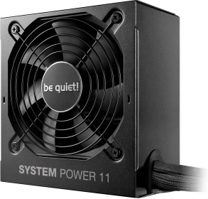 be quiet! SYSTEM POWER 11 Bronze, 650 W (BP011EU), ATX V3.1, 80+ Bronze, DC/DC, Flat cables, Black