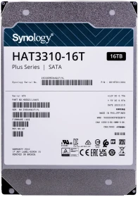 Synology HAT3310-16T, Plus Series, HDD 3.5", 512 MB Cache, 7200 RPM, SATA III (6 Gbps), 16 TB