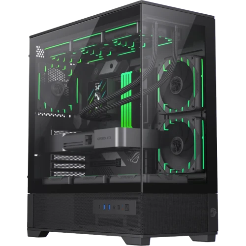 Geek Score 46 · Intel 16 потоков + RTX 5060 Ti · 32 GB / 1 TB · Cyberpunk 1080p ~85 FPS